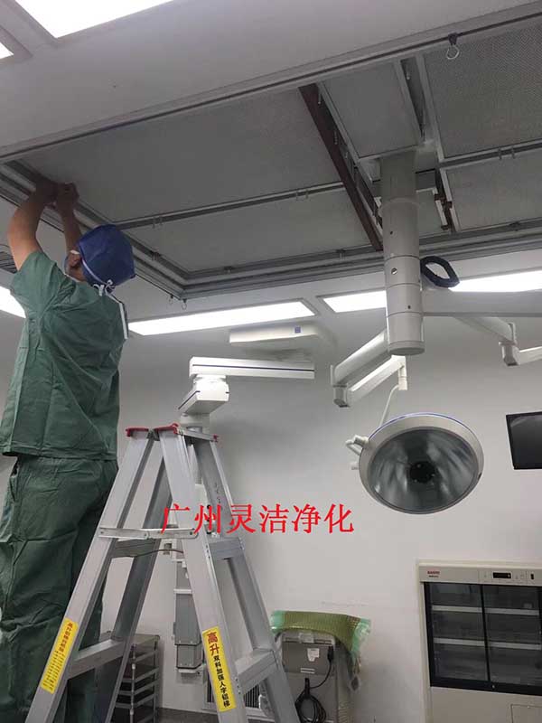 我司為惠州市中心醫(yī)院手術(shù)室層流中高效過(guò)濾器更換安裝圓滿結(jié)束